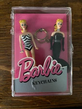 Vintage Barbie BASIC FUN Keychains - NEW and SEALED - #703-DB 1995