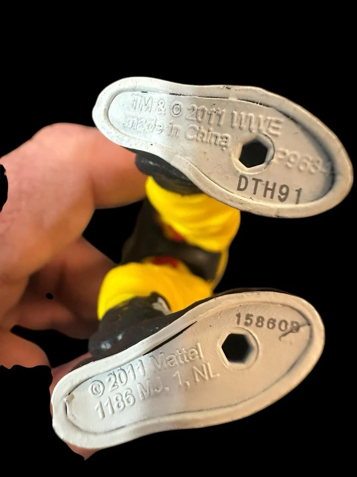 Boneco de luta livre 2011 Mattel WWE Elite exclusivo Flashback Bam Bam Bigelow - Imagem 4 de 4