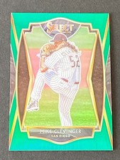 MIKE CLEVINGER 2021 PANINI SELECT GREEN PRIZM #ed 4/5