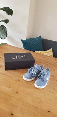 Clic! Sneaker Halbschuh hellblau Mädchen Gr. 36 Neu NP 104,90 EUR