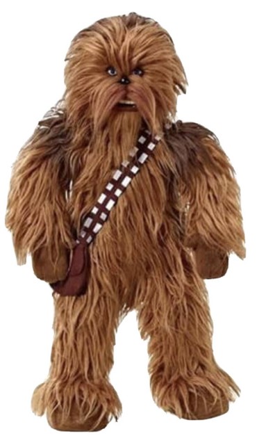 chewbacca talking plush