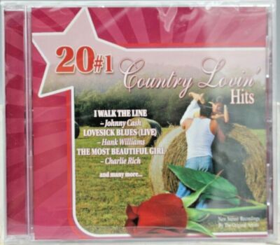Factory Sealed 20 #1 Country Lovin  Hits by Various Artists Brand New/Sealed 