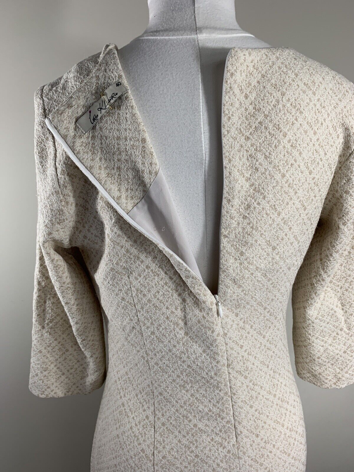 Iren Klairie 3/4 Sleeve Embroidered  Dress ( Size… - image 4