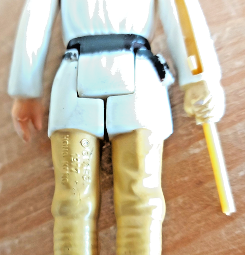 Vintage Star Wars figure LUKE SKYWALKER Farm boy First Issue Kenner H.K. 1977 - Picture 6 of 6