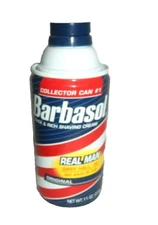Barbasol Shave Cream Collector's Can Real Man Gary Hall JR 11 Oz Limited Edition