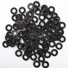 Black Steel Flat Washer 3/8 Qty 100 Flat Washer