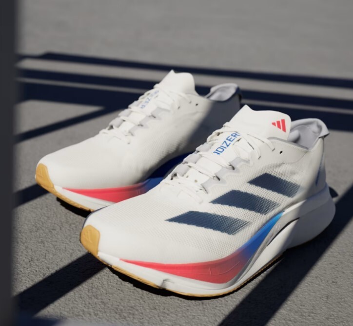 Adidas ADIZERO BOSTON 12 Men's Sneakers JI4476 Core White / Dark