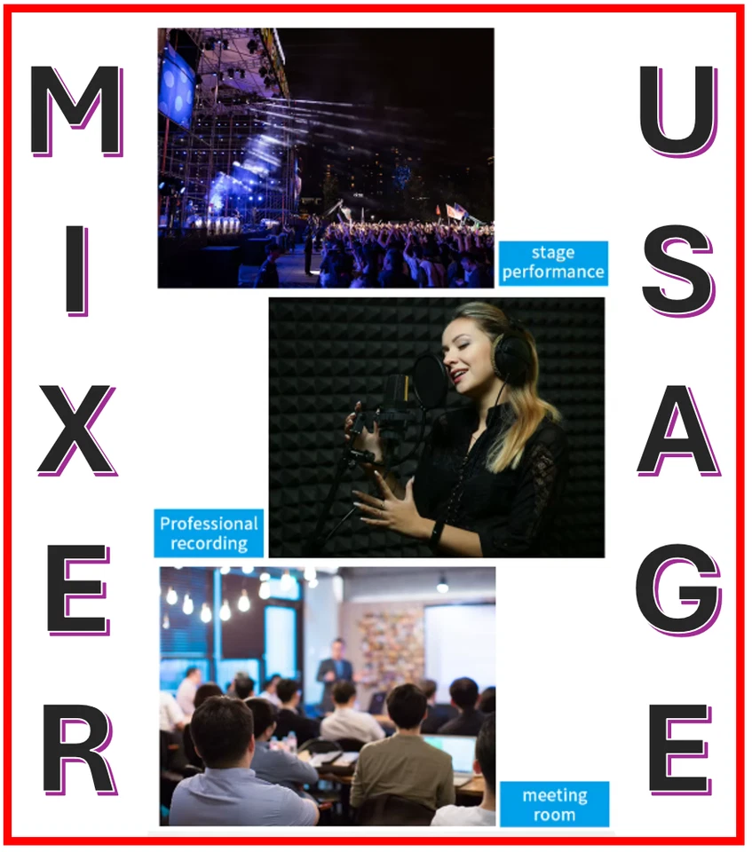 5-CHANNEL MIXER with Bluetooth MP3 Fx for Stage, Studio (Lowest Internet Price) - Image 2 of 4