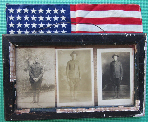 World War I U.S. Military Pictures Original Framed Set.