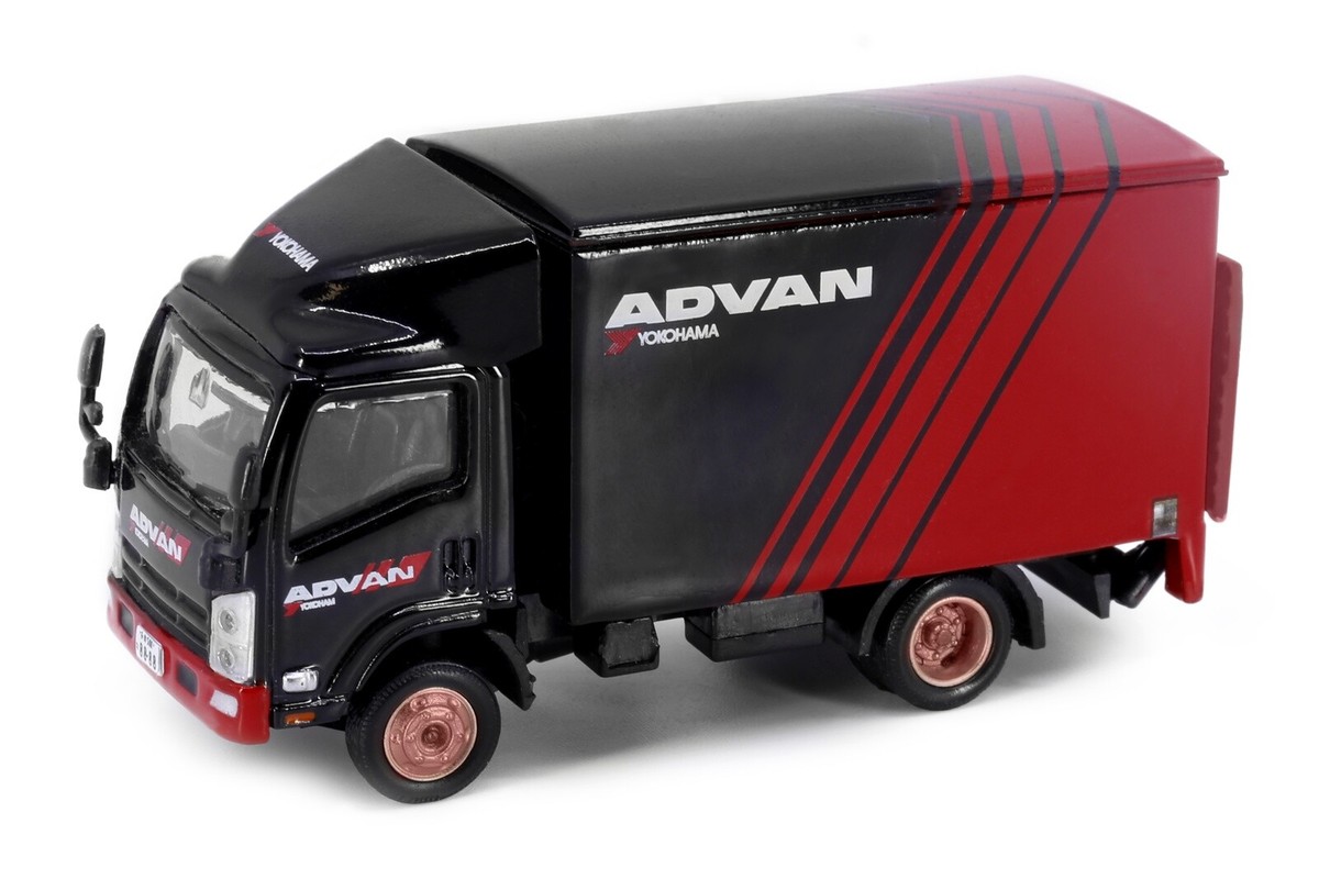 MiniGT 1/64 ISUZU N Series ADVAN ミニカー TINY JP3 03 JAPAN City ISUZU N Series ( ADVAN ) Truck Discast Car