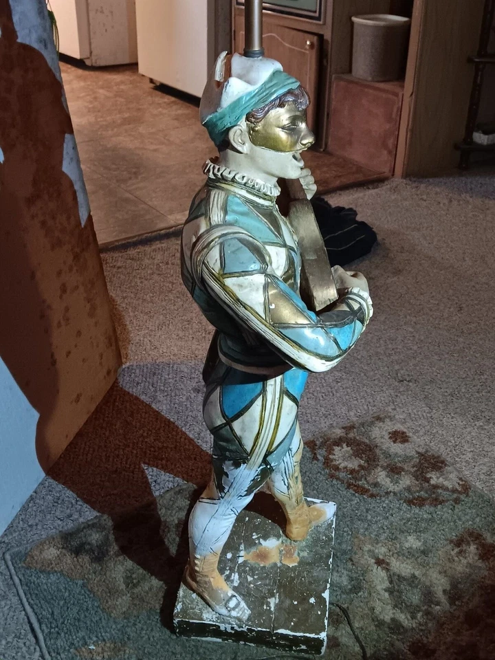 Lámpara de mesa arlequín Marbro mediados siglo XX Foto 4 de 4