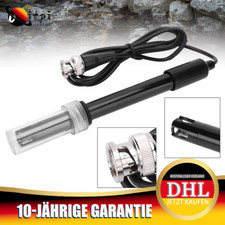 PH Wasserqualität Sonde Elektrode Aquarium Sensor Pool Messgerat Für Aquarien DE