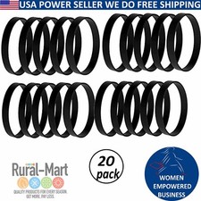 20pk Vacuum Belts Windtunnel Hoover 38528-033 Replaces Fits 562932001 Ah20080