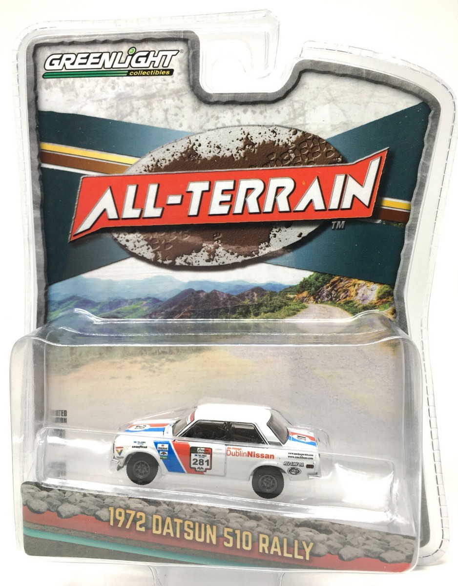 Greenlight 1972 Datsun 510 Rally 281 All Terrain Series 7 35110-A