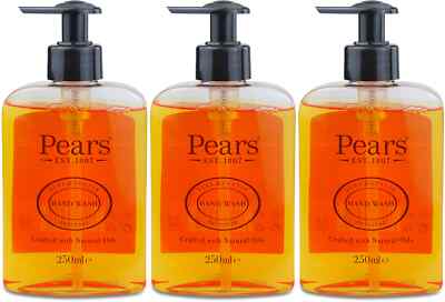 Pears Hand Wash 250ml Antibacterial Moisturising Sensitive