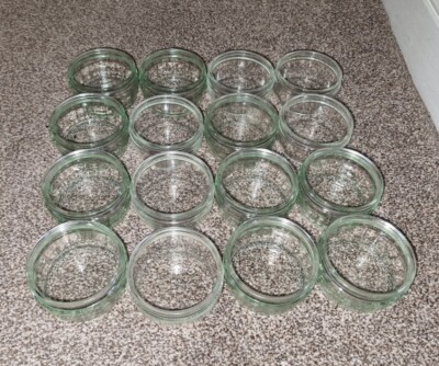 Glasauflaufförmchen X16 - klar rund - geeignet für Desserts oder Patès etc.
