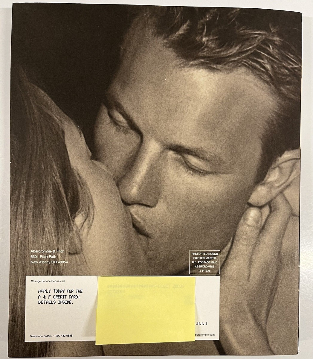 BRUCE WEBER 撮影 アバクロカタログ 「A&F QUARTERLY」 Abercrombie Vintage, Summer 2003 (A&F Quarterly) WEBER