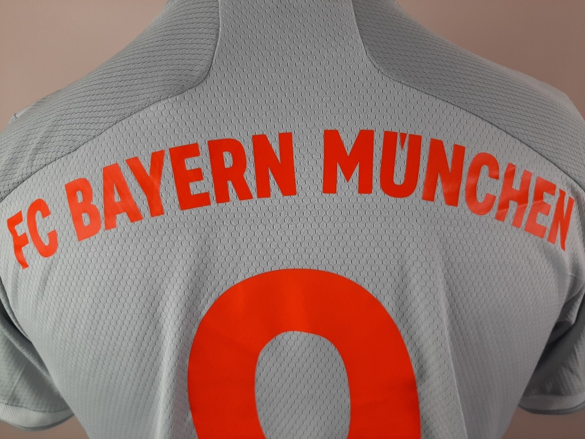 Lewandowski #9 Bayern Munich 2020/2021 ADIDAS Away Shirt