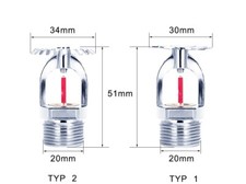 Sprinklerkopf Sprinkleranlage Brandschutz Sprinkler 68 Grad  Löscher NEU Typ 2