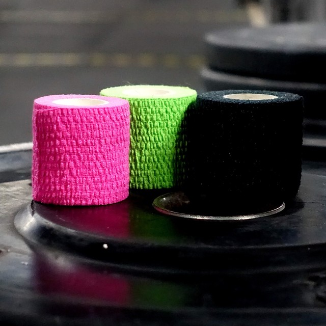 FLEXTape+ Green Athletic Sports Thumb Tape CrossFit Weightlifting