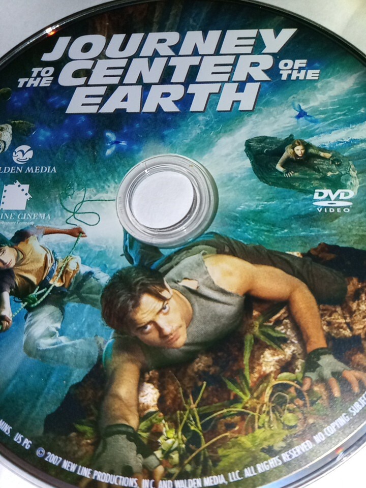 JOURNEY TO THE CENTER EARTH DVD DISC ONLY USED TESTED FREESHIP