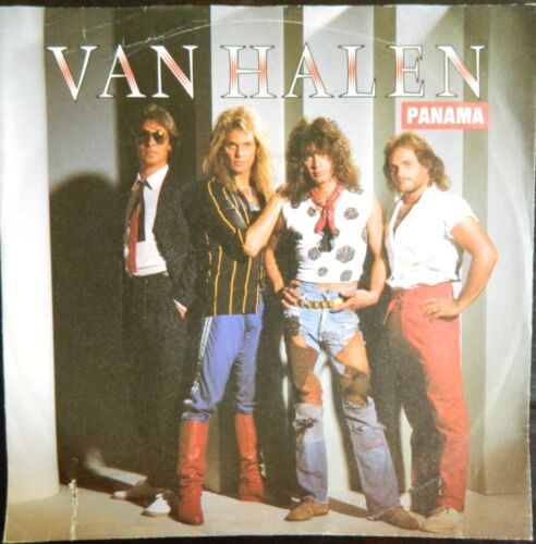 VAN HALEN 7" Panama 1983 z Niemiec rzadki - Zdjęcie 1 z 2