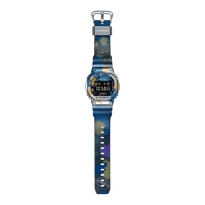Casio G-Shock Men's GM5600SS-1 Camo Gray Digital Watch Timepiece