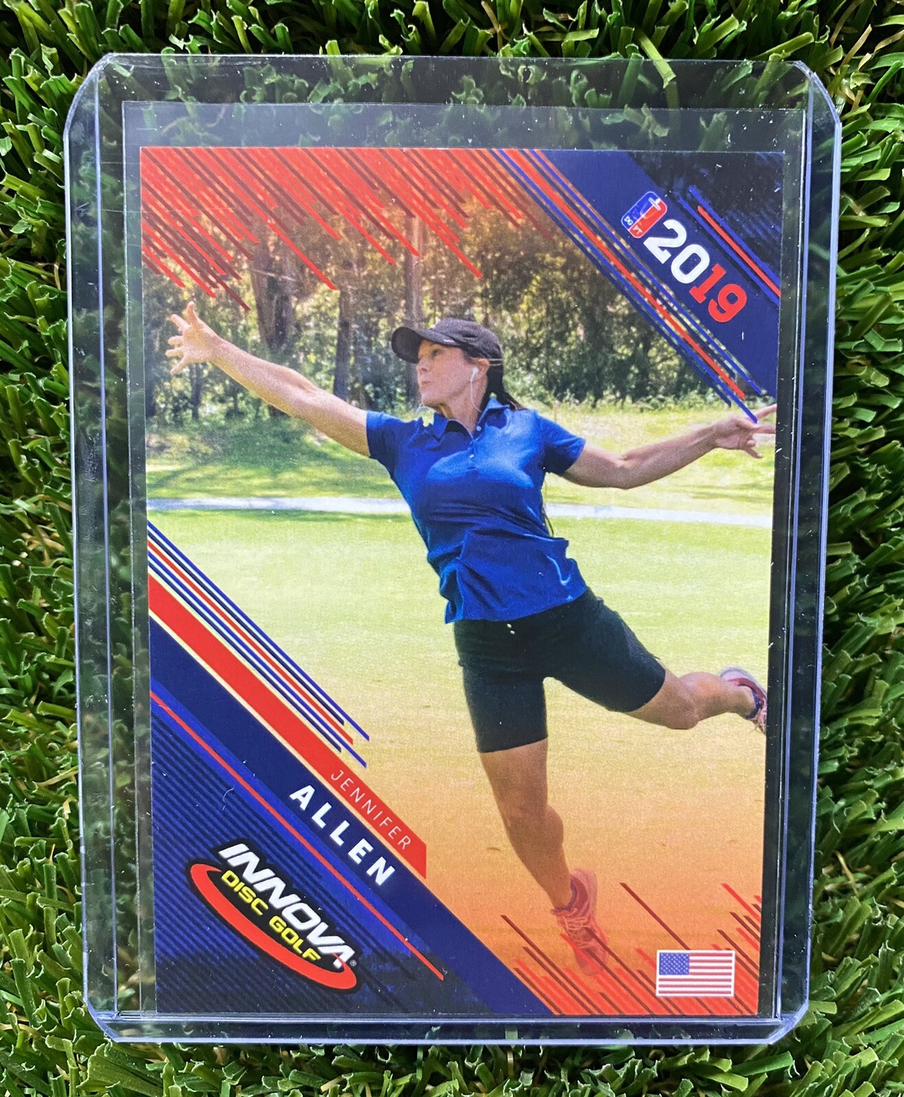 ⭐️2019⭐️ Disc Golf Pro Tour DGPT Jennifer Allen Trading Card Team Innova  Series | eBay