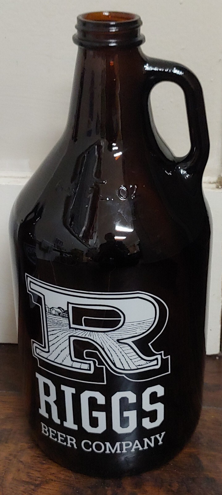 64oz Beer Growler RIGGS Beer Company 🍺 Urbana Illinois UIUC collector