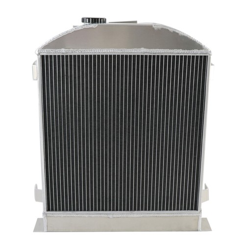 Aluminium Radiator Shell Assembly 4 Row Aluminum Radiator For Ford Hi Boy Hotrod Grill Shells V8 Engine 3 ...