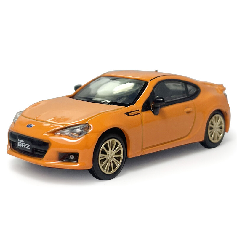 1:64 Subaru BRZ Model Car Diecast Toy Cars Toys for Boys Girls Kids Gifts Orange
