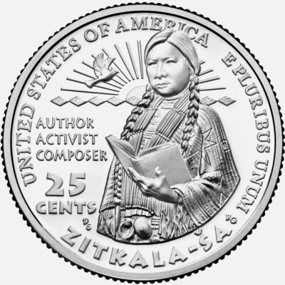 2024 P & D American Women Quarters - Zitkala-Ša - 2 coins Set