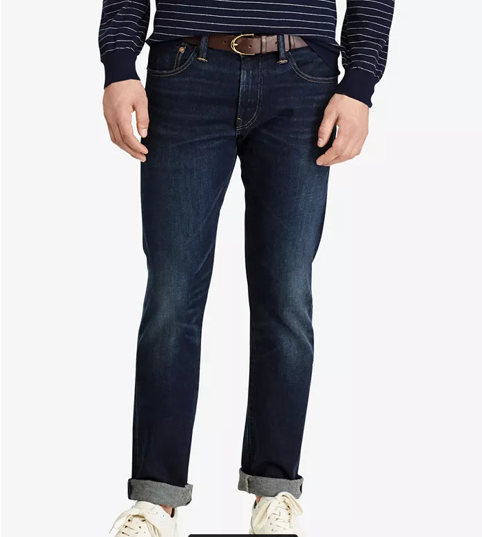 Мужские джинсы Varick Slim прямого кроя РАЗМЕРОМ 40Х30.