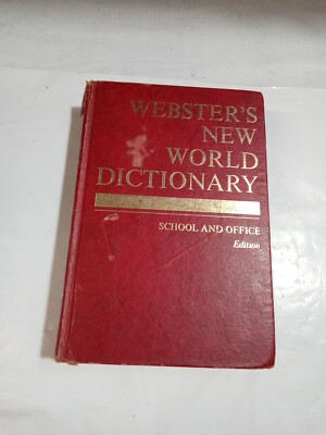 VTG Webster's new world dictionary school and office edition 1967