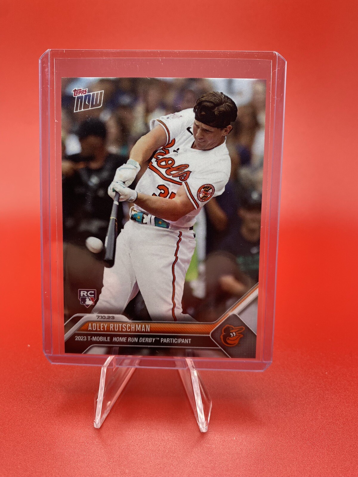 2023 Topps Now MLB #552 Adley Rutschman Orioles Home Run Derby RC Available