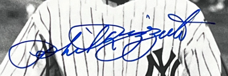 Phil Rizzuto Signed 8x10 B&W Photograph JSA w/COA HOF New York Yankees (d.2007)! - Image 4 of 4
