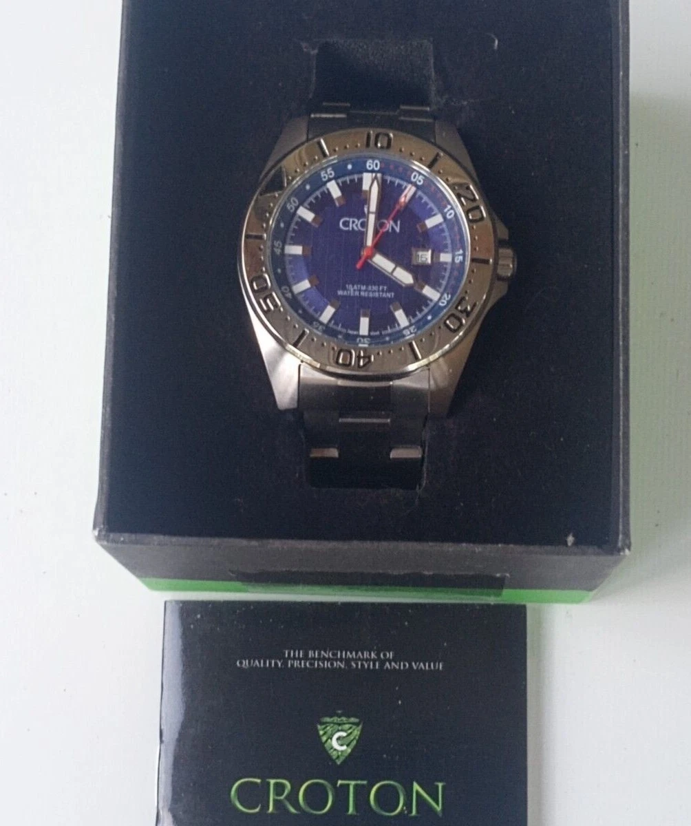 Croton titanium watch sale
