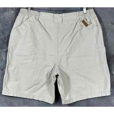 Lot of 3 Cabela's Men's Cargo Work Shorts Beige & Tan sz 38 (13657
