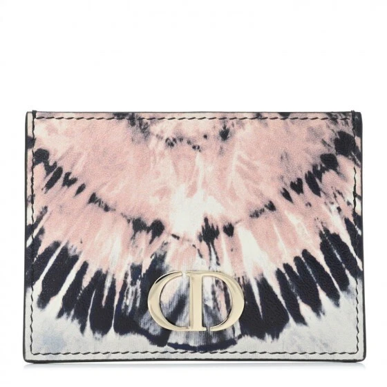 Porte carte teinture cravate édition limitée Christian Dior 