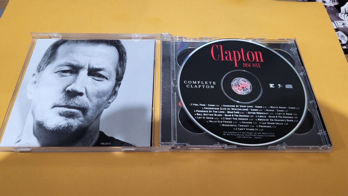 Complete Clapton by Eric Clapton (CD, 2007) Reprise (2 Disc 36