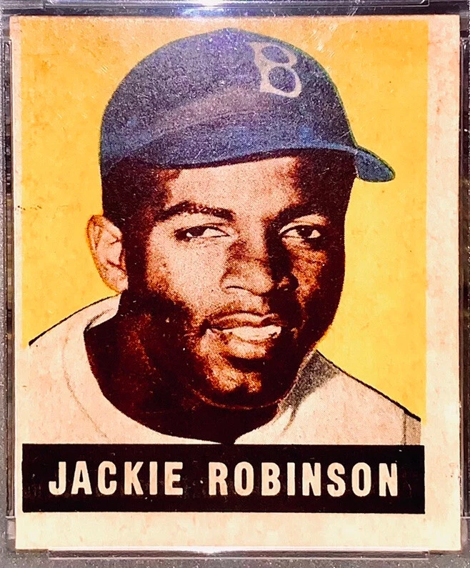 🔥 Hoja Jackie Robinson 1948 #79 PSA 5 EX 🔥 75 aniversario Foto 3 de 4