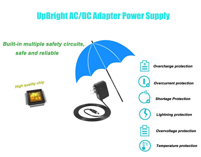 Alimentatore AC 10V Per Controller Rokuhan RC03, RC02 – Scala Z, Adattatore UpBright, Nuovo