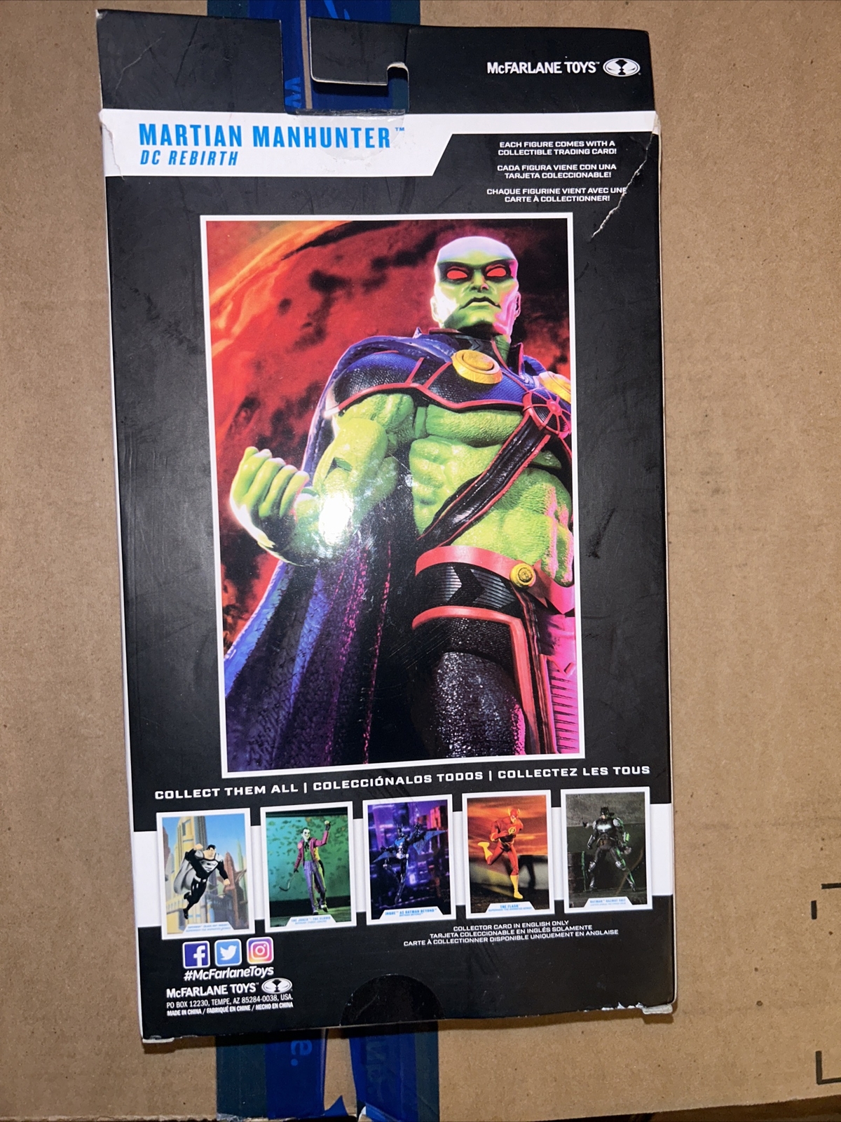 McFarlane DC Multiverse Martian Man Hunter 7&rdquo; Action Figure BRAND NEW
