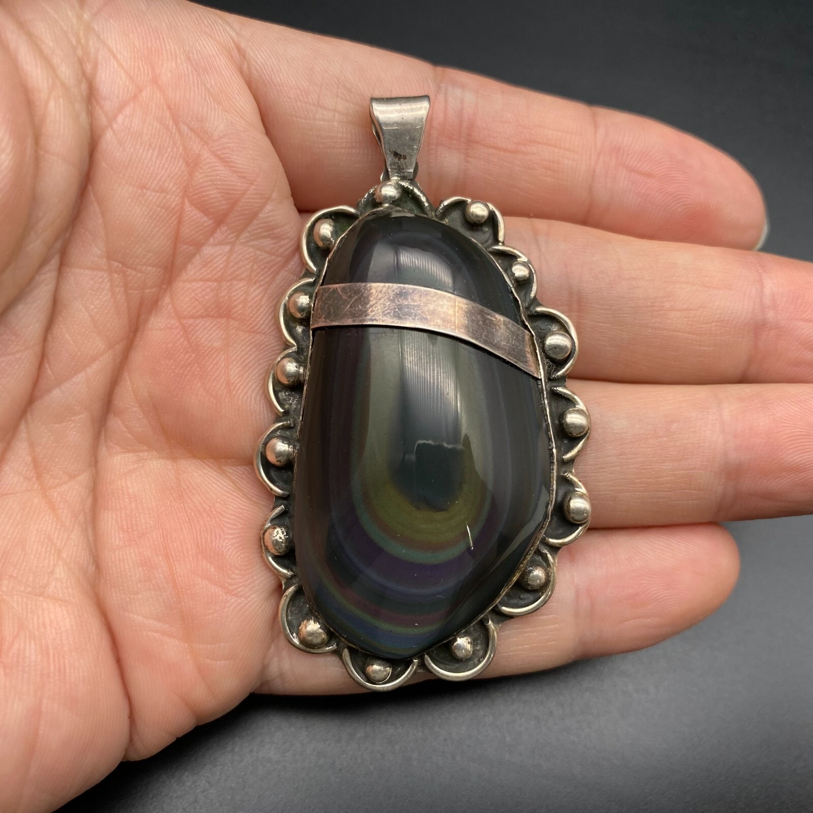 Vintage Sterling Silver Pendant eBay