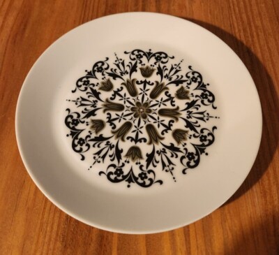 Vintage Meteor CHINA Japan 3916 Salad Plate 7.5” Sears MCM 70s | eBay