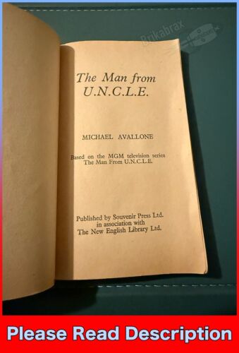 Michael Avallone THE MAN FROM UNCLE (A Four Square Paperback Book 1966) USED - Picture 3 of 6
