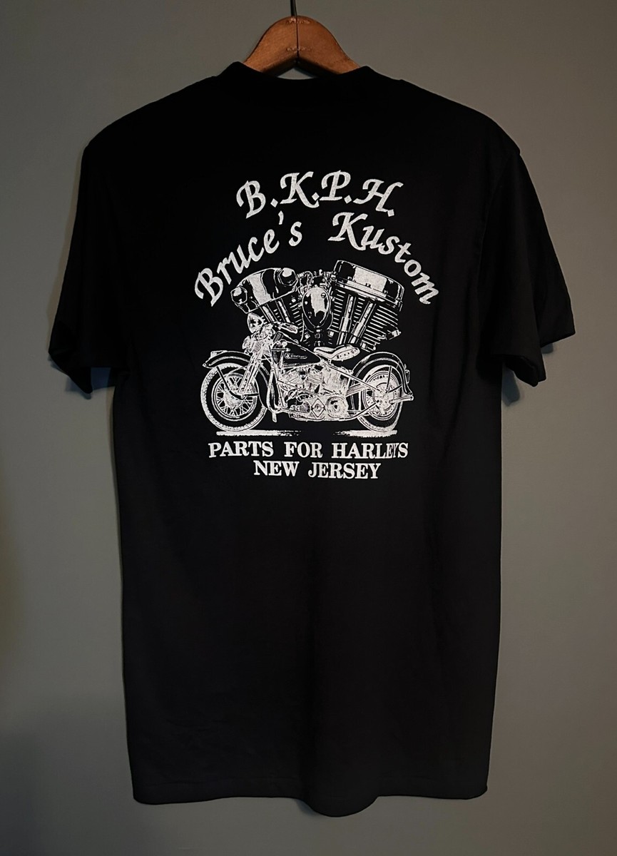 NOS VTG '91 3D Emblem HARLEY DAVIDSON FOLLOW NOBODY BIKER