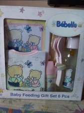New Bebelle Baby Feeding Set Bib Sippy Cup Bottle  more