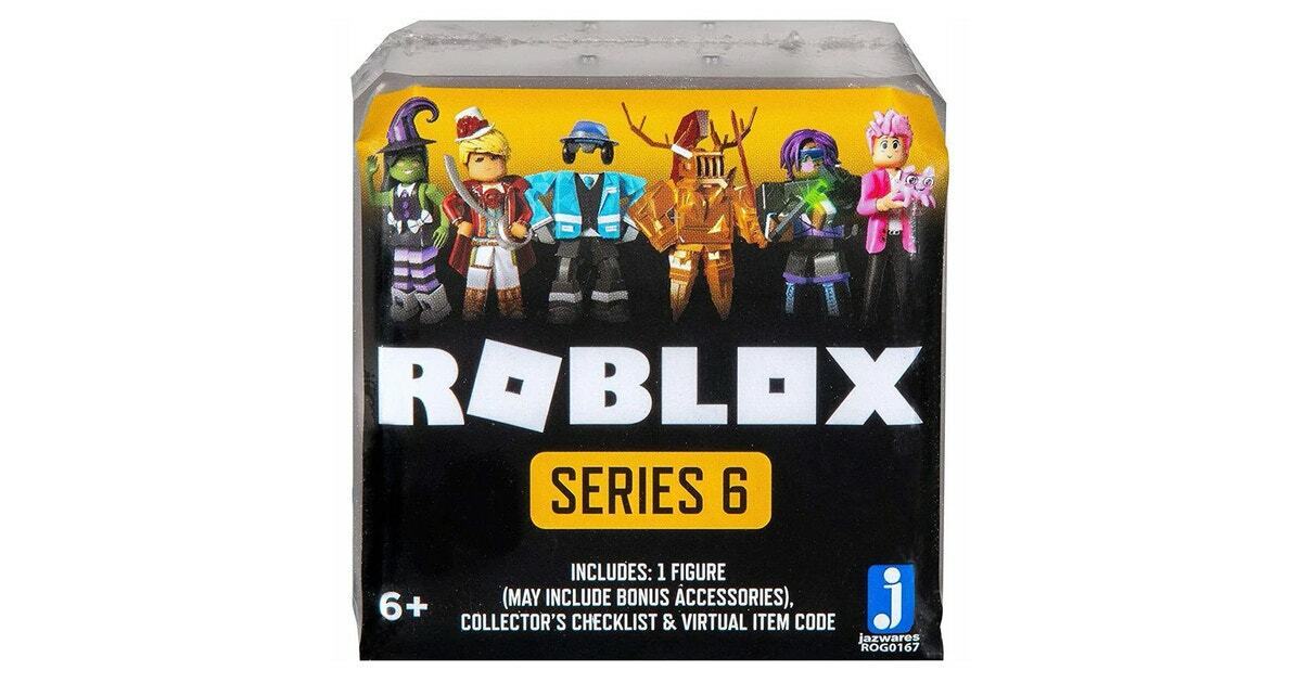 Roblox Celebrity Series 6 Blind Mystery Box Silver Cube Exclusive Virtual  Codes