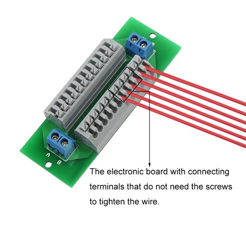 1 Unit Power Distribution Board 2 Inputs 13 pairs Output without Screw AC DC - Picture 2 of 6